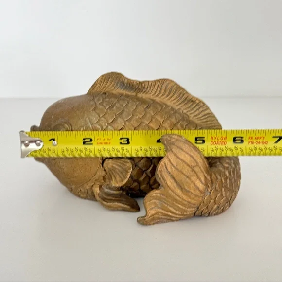 Gold Fish Figurines | Vintage-Inspired Home Decor Accents - Picture 12 of 12
